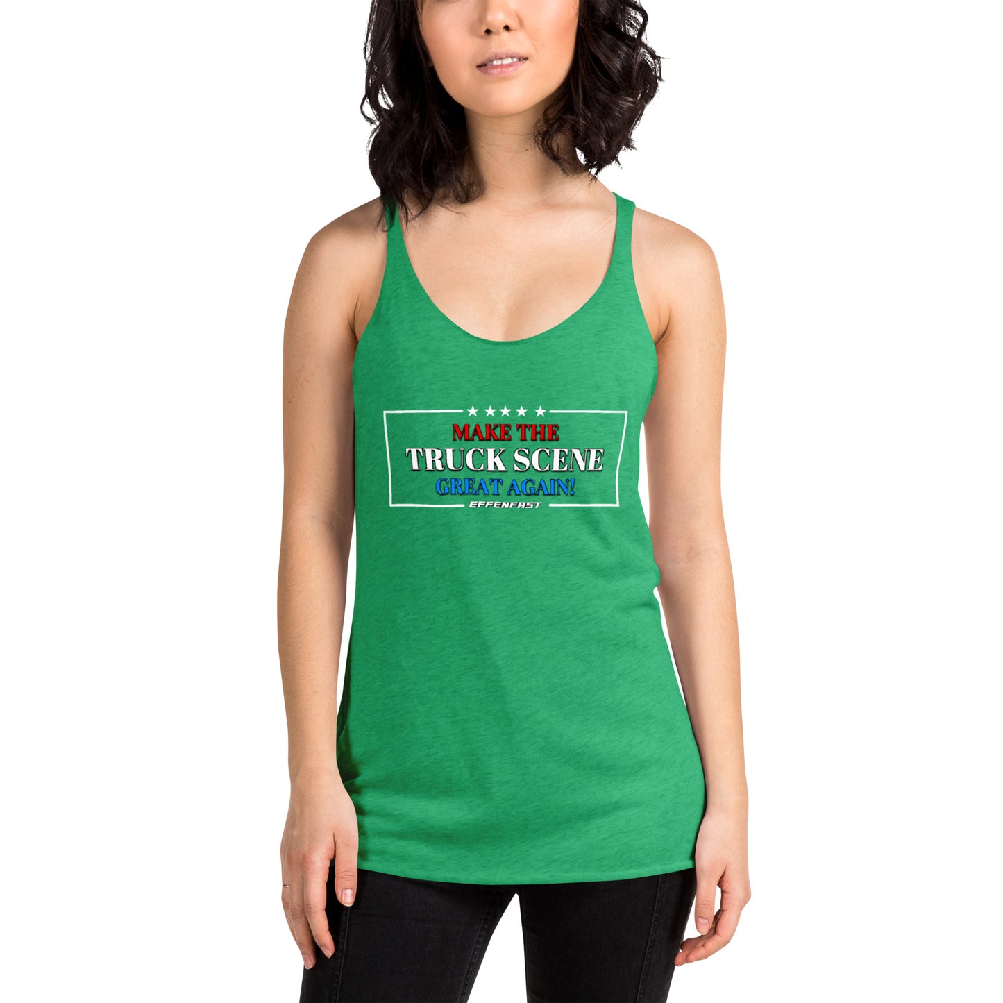 TRUCK SCENE Women's Racerback Tank