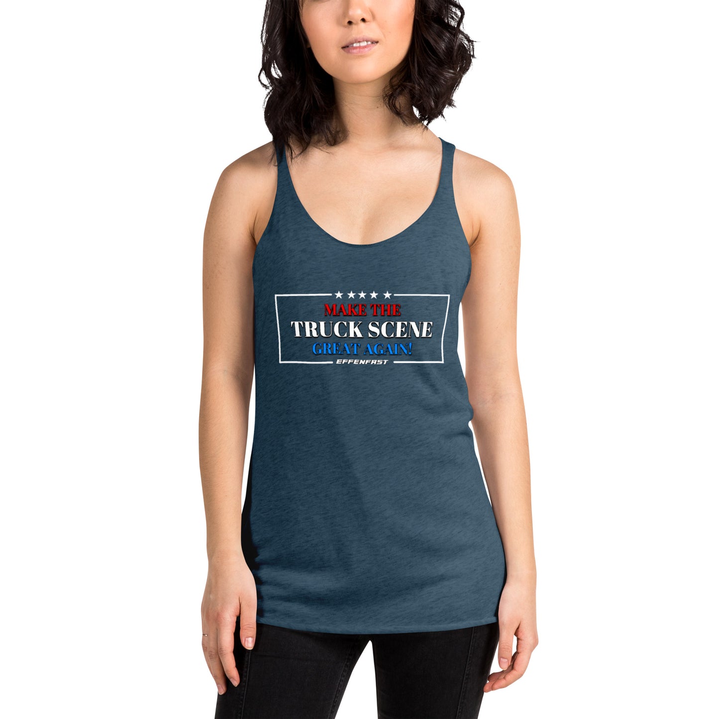 TRUCK SCENE Women's Racerback Tank