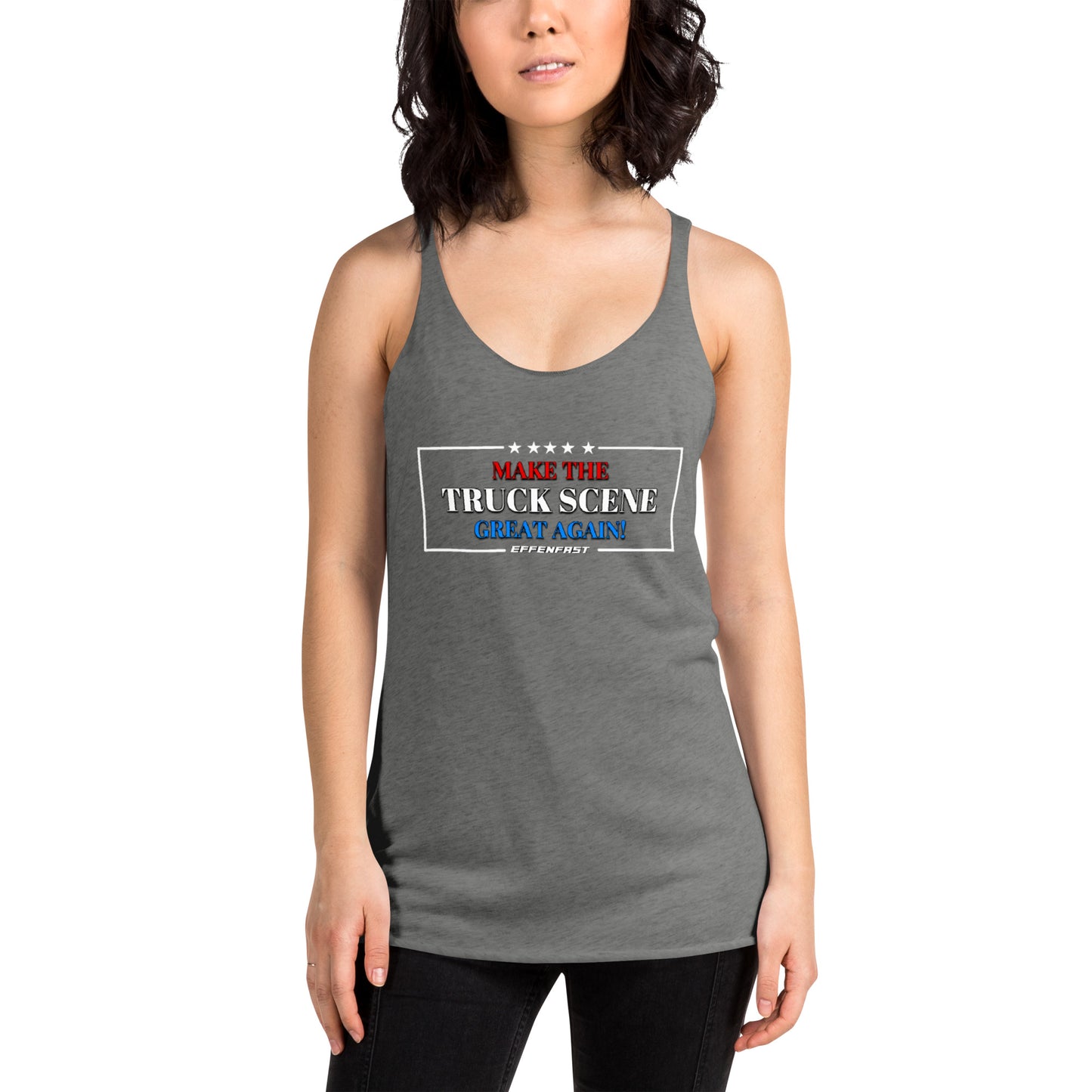 TRUCK SCENE Women's Racerback Tank