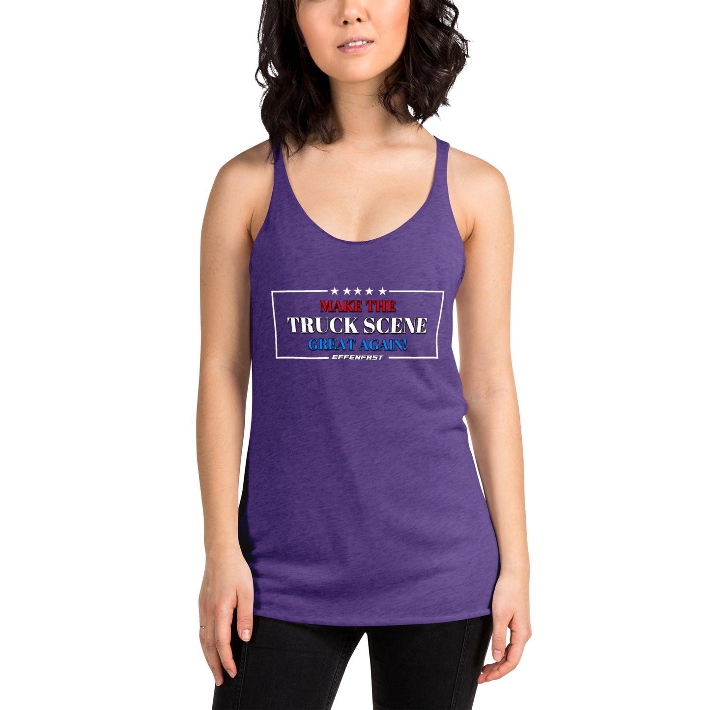 TRUCK SCENE Women's Racerback Tank